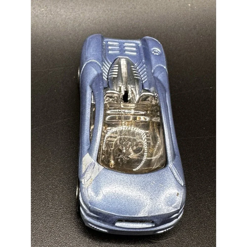 Hot Wheels 2002 First Editions Backdraft Diecast Toy Car Blue 1/64 Malaysia READ
